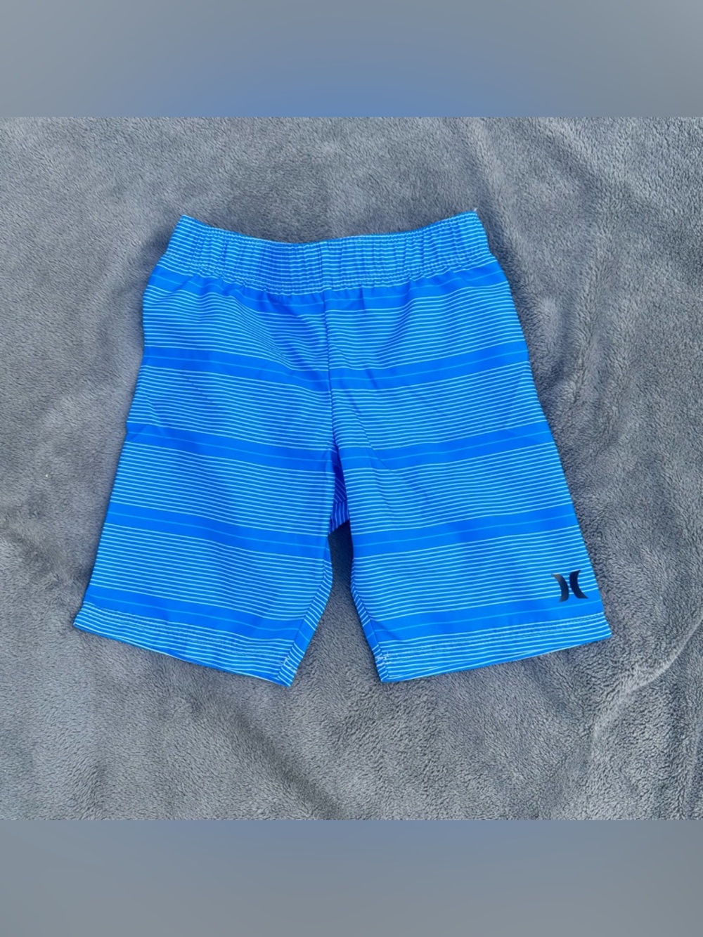 NWOT! Hurley Boys Netted Blue Swim Trunks - Boys size 7